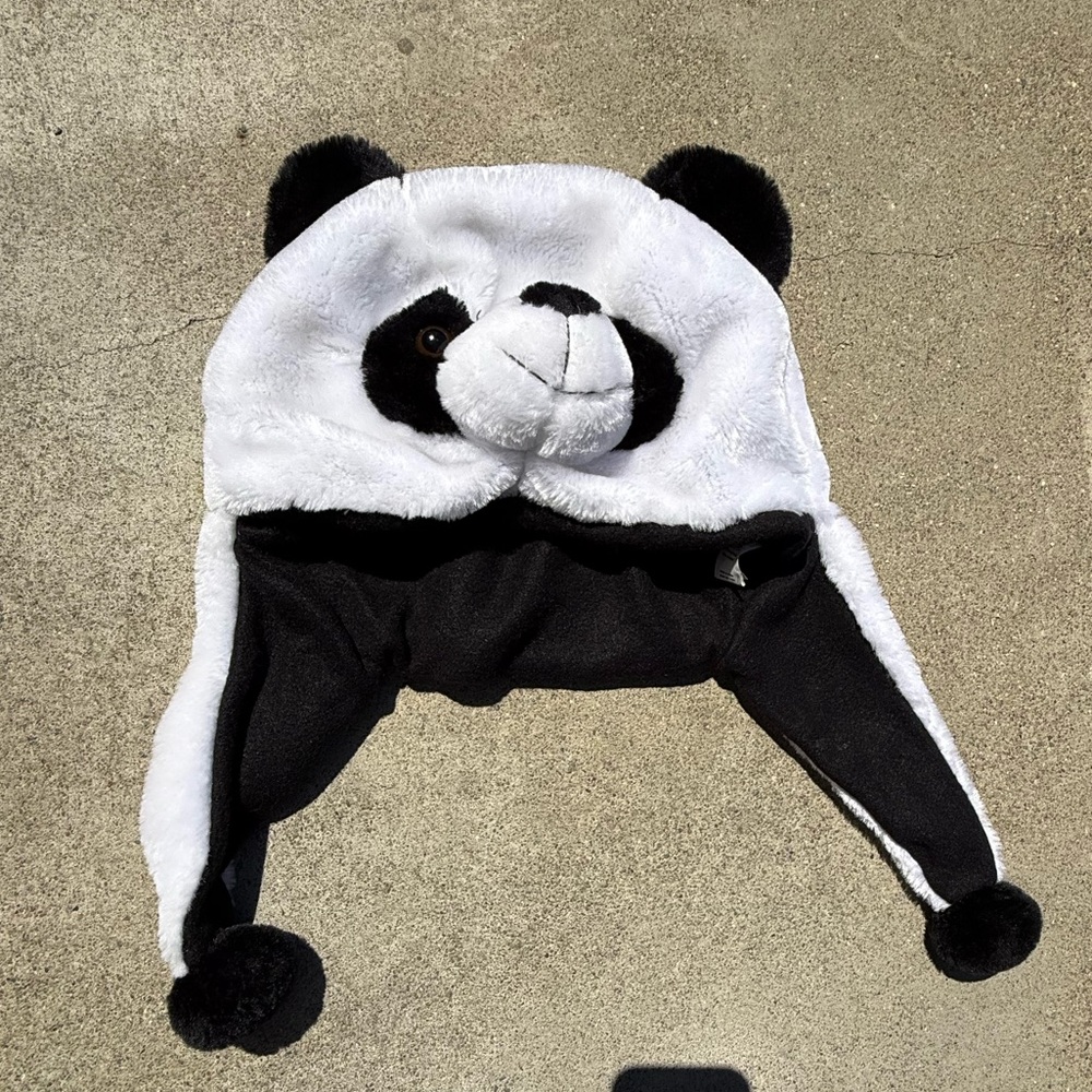San Francisco Giants Panda Plush Hat by Forever Collectibles